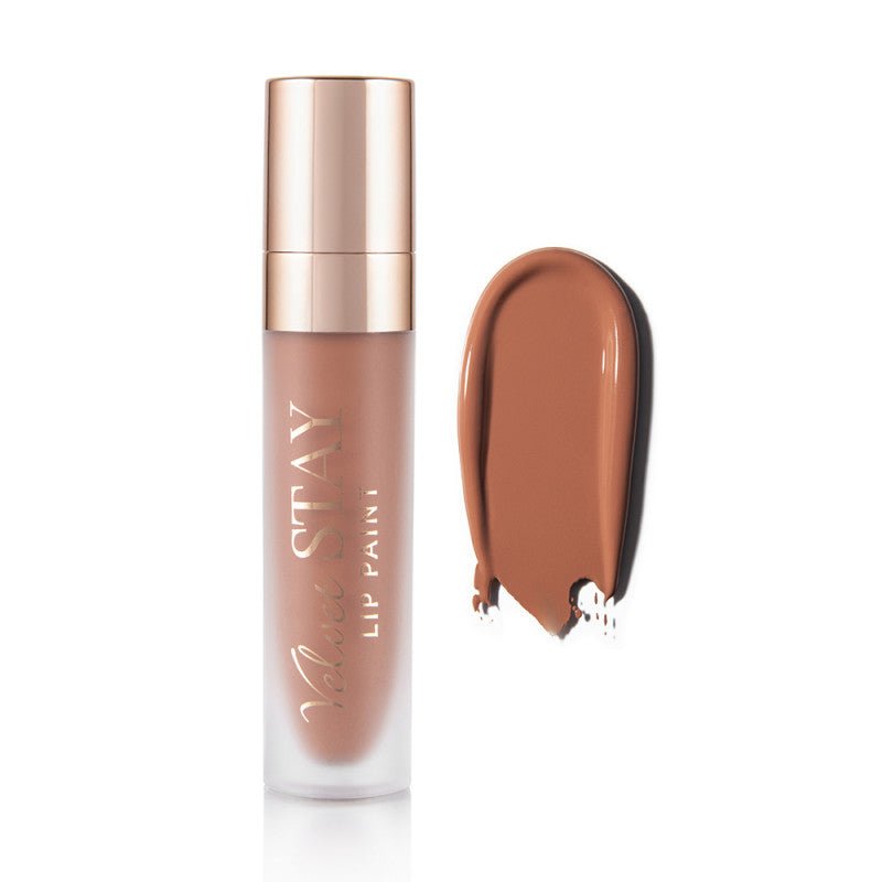 LIP PAINT VELVET STAY CAPPUCCINO LABIAL LIQUIDO - BEAUTY CREATIONS