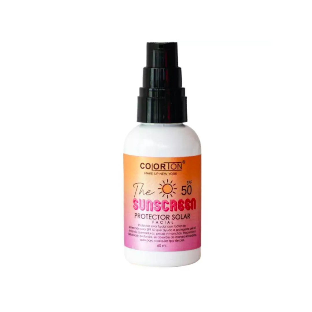 PROTECTOR SOLAR FACIAL: THE SUNSCREEN 50 SPF - COLORTON