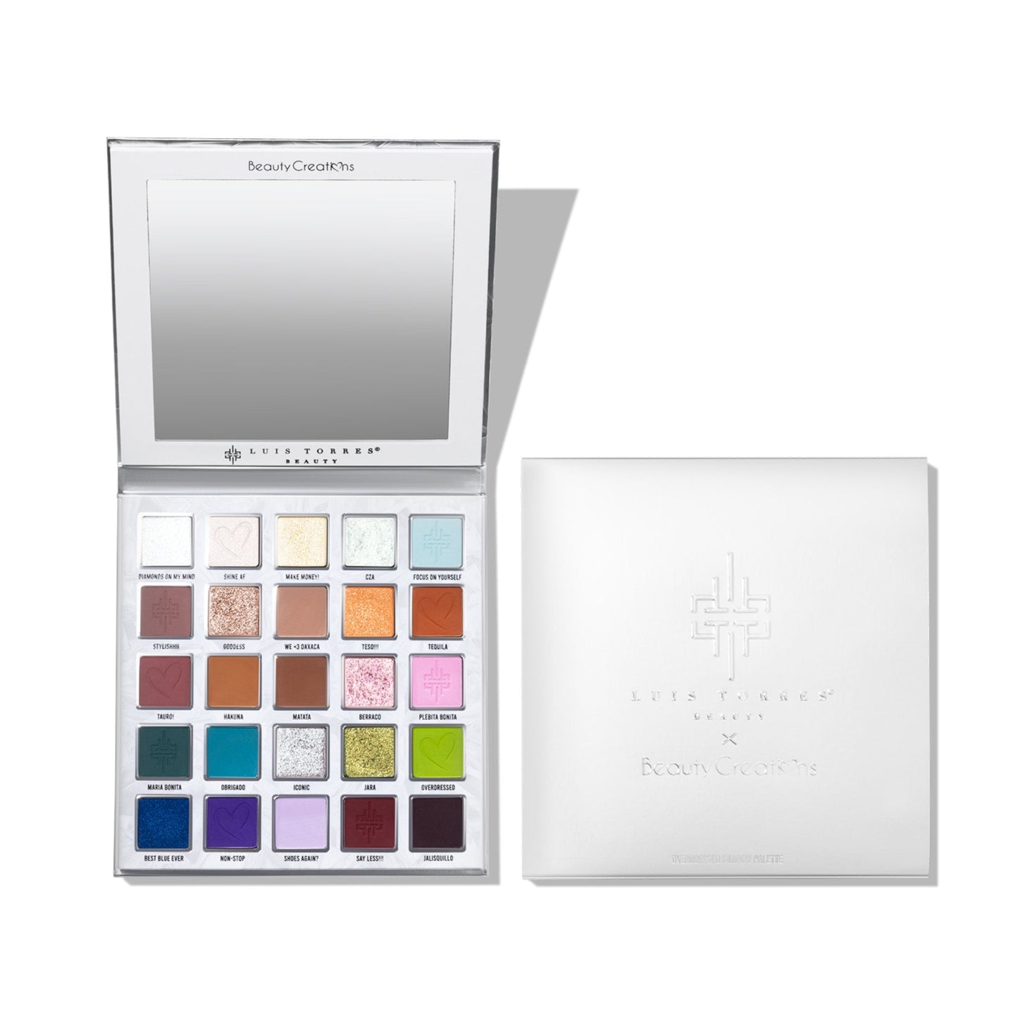 PALETA DE SOMBRAS LUIS TORRES VOL 2 OVERDRESSED - BEAUTY CREATIONS