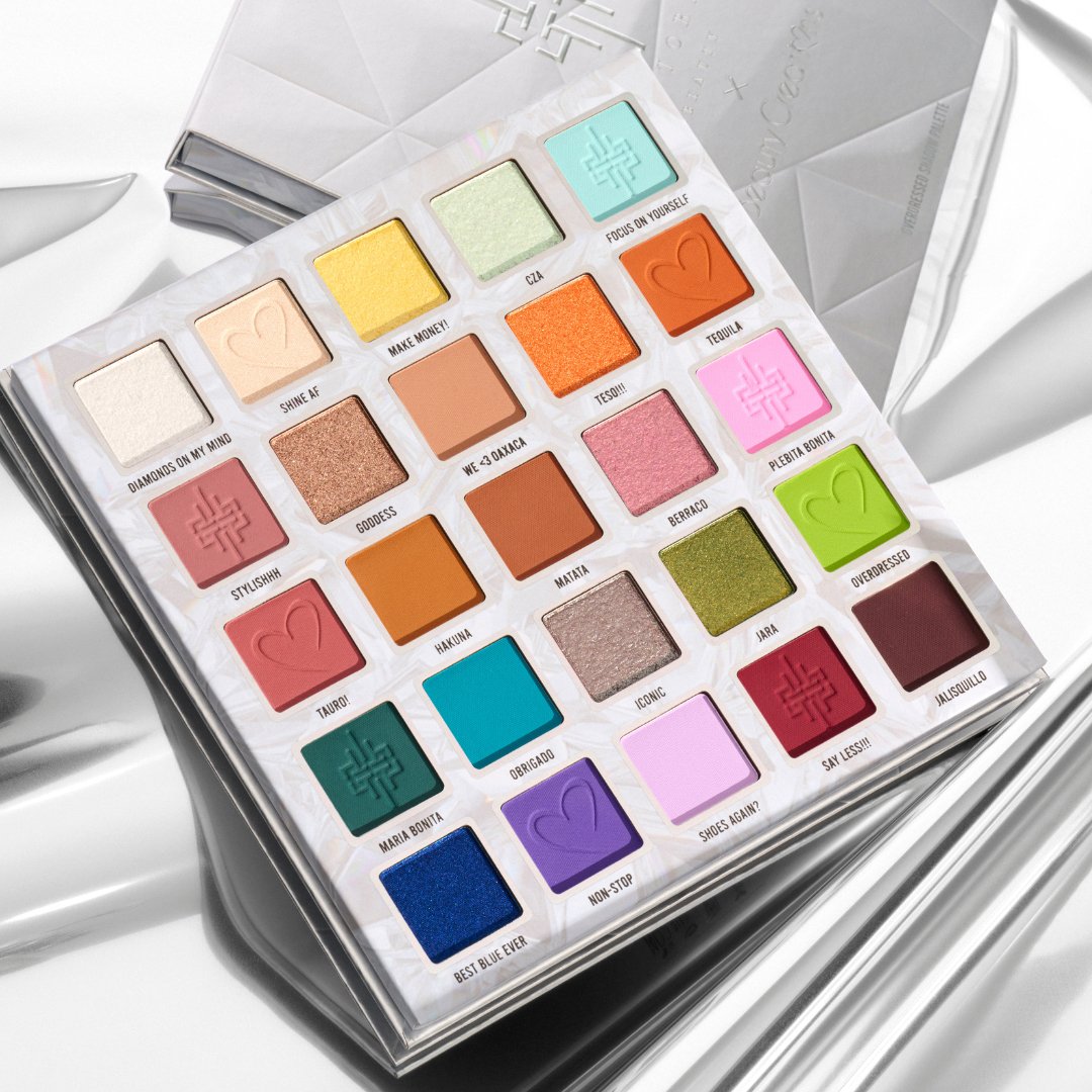 PALETA DE SOMBRAS LUIS TORRES VOL 2 OVERDRESSED - BEAUTY CREATIONS