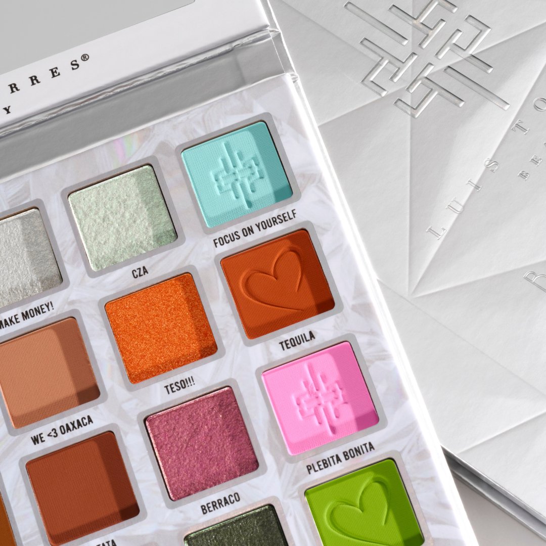 PALETA DE SOMBRAS LUIS TORRES VOL 2 OVERDRESSED - BEAUTY CREATIONS