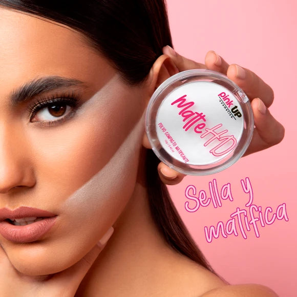 MATTE HD POLVO COMPACTO MATIFICANTE - PINK UP