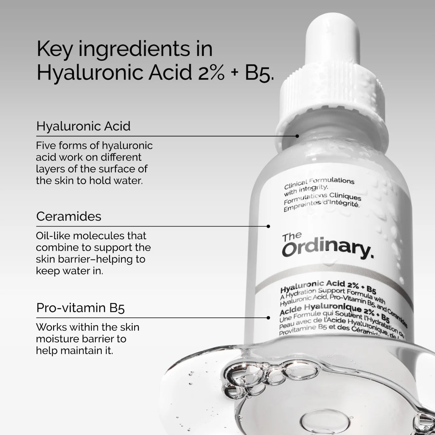 HYALURONIC ACID 2% + B5 SERUM 60 ML - THE ORDINARY