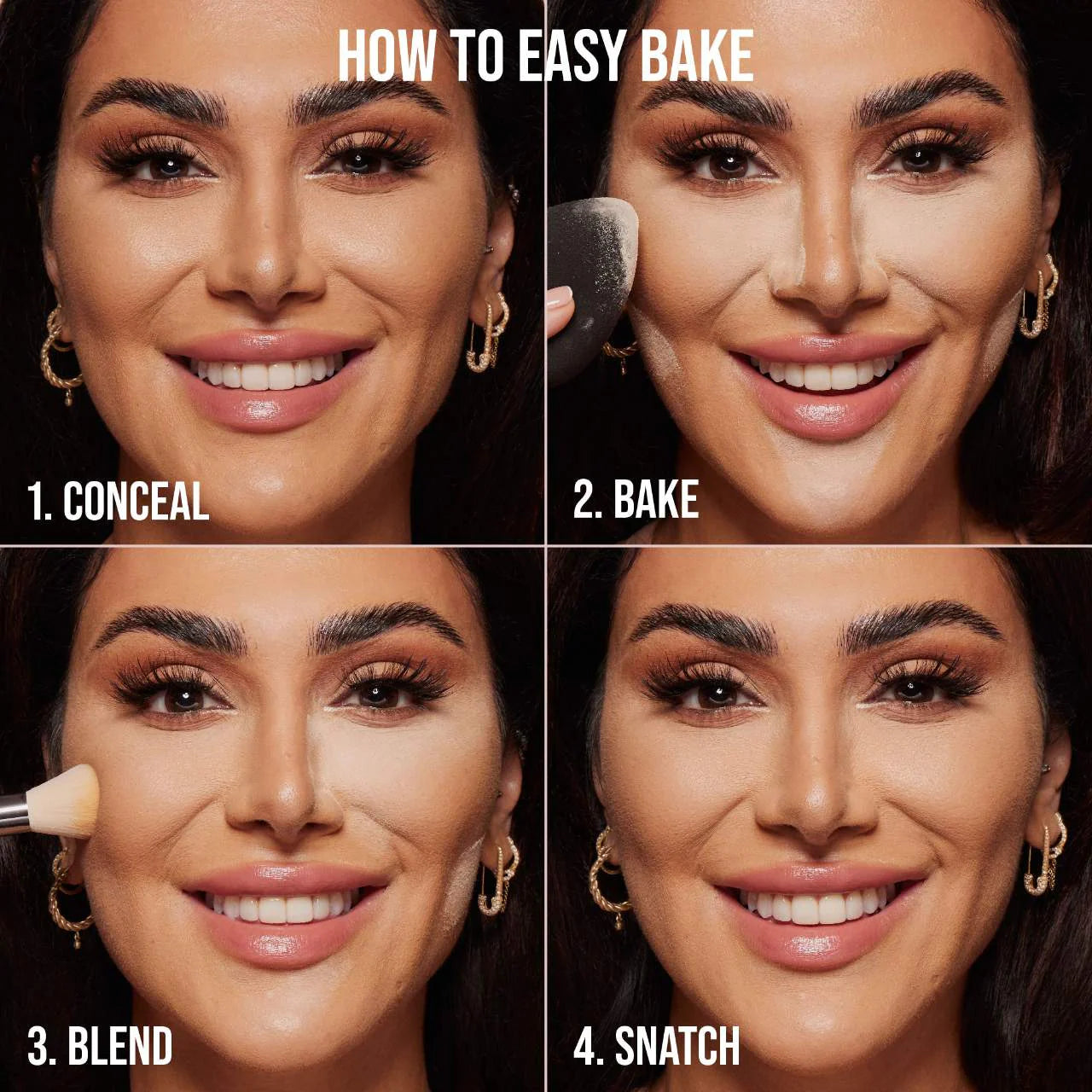 MINI EASY BAKE LOOSE BAKING & SETTING POWDER CHERRY BLOSSOM CAKE - HUDA BEAUTY