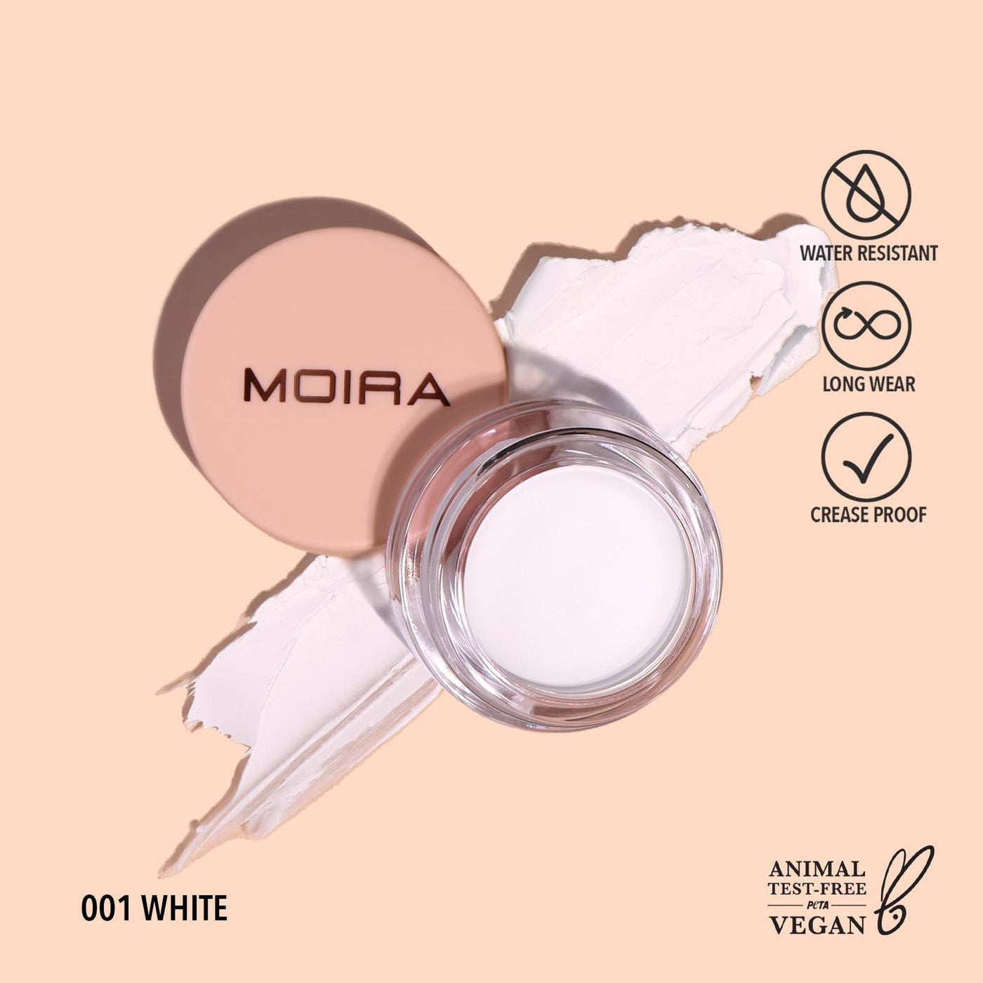 LASTING PRIMING CREAM SHADOW - MOIRA BEAUTY
