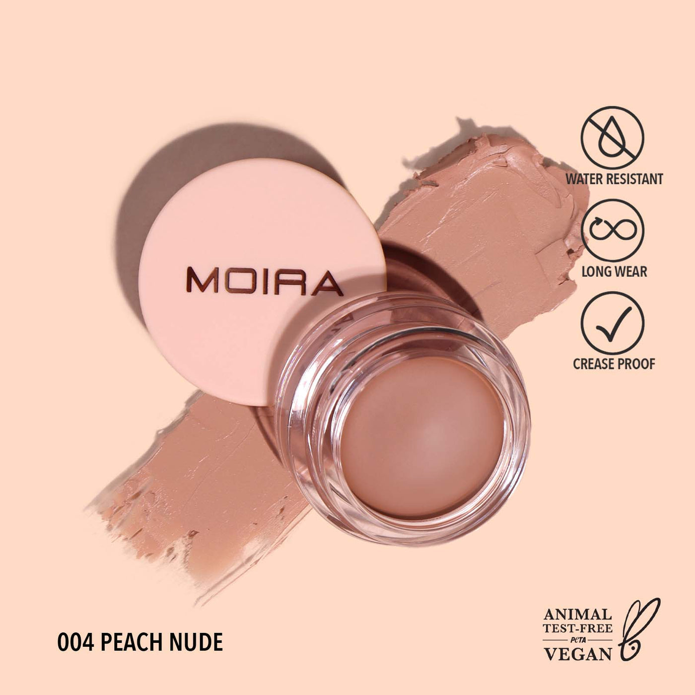 LASTING PRIMING CREAM SHADOW - MOIRA BEAUTY