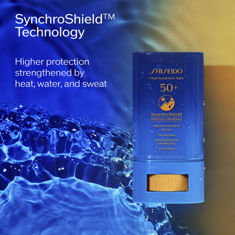 CLEAR SUNSCREEN STICK SPF 50+ PROTECTOR SOLAR 20 G - SHISEIDO