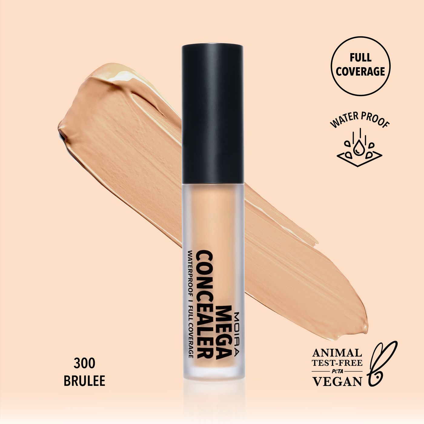 MEGA CONCEALER CORRECTOR - MOIRA BEAUTY