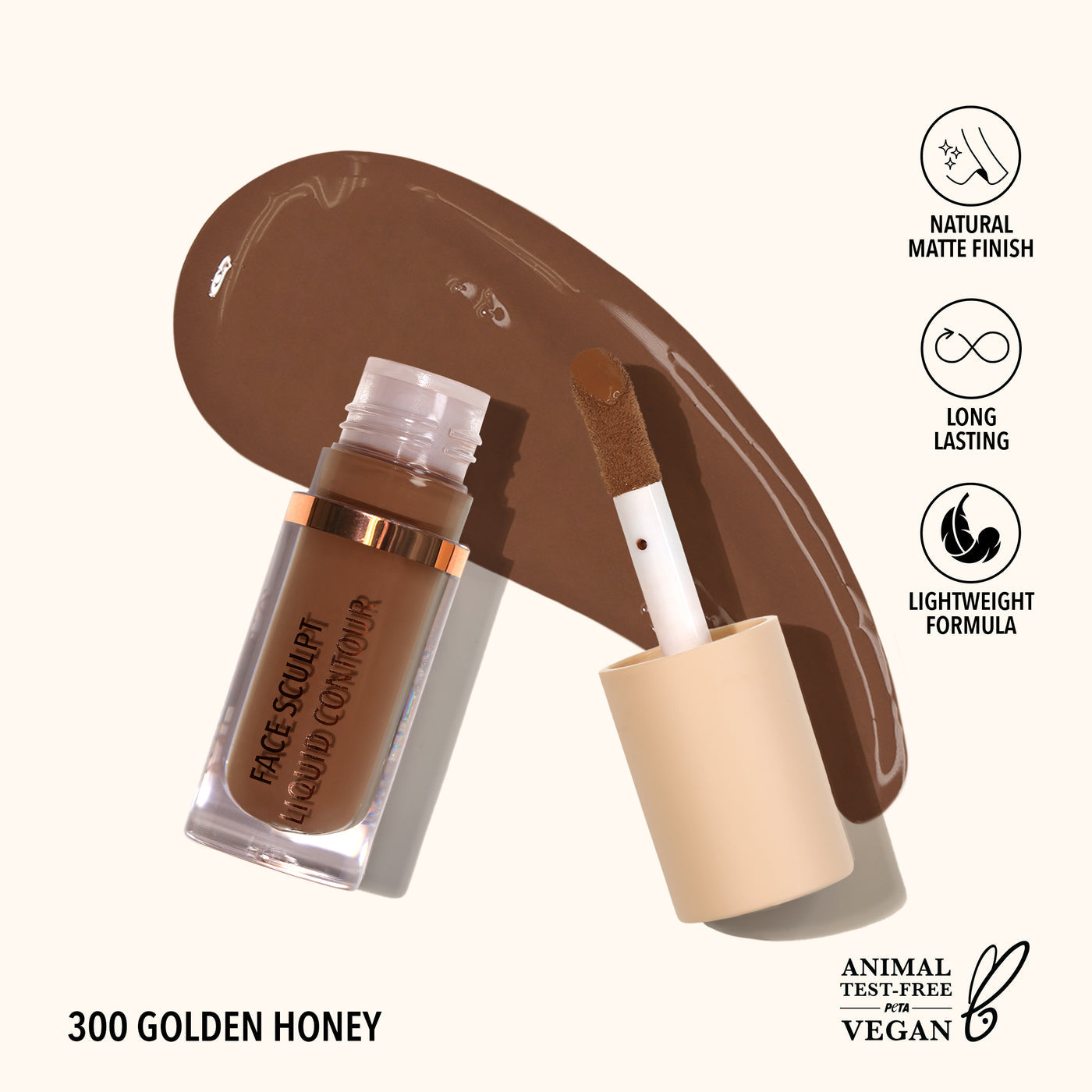 FACE SCULPT CONTORNO LIQUIDO - MOIRA BEAUTY