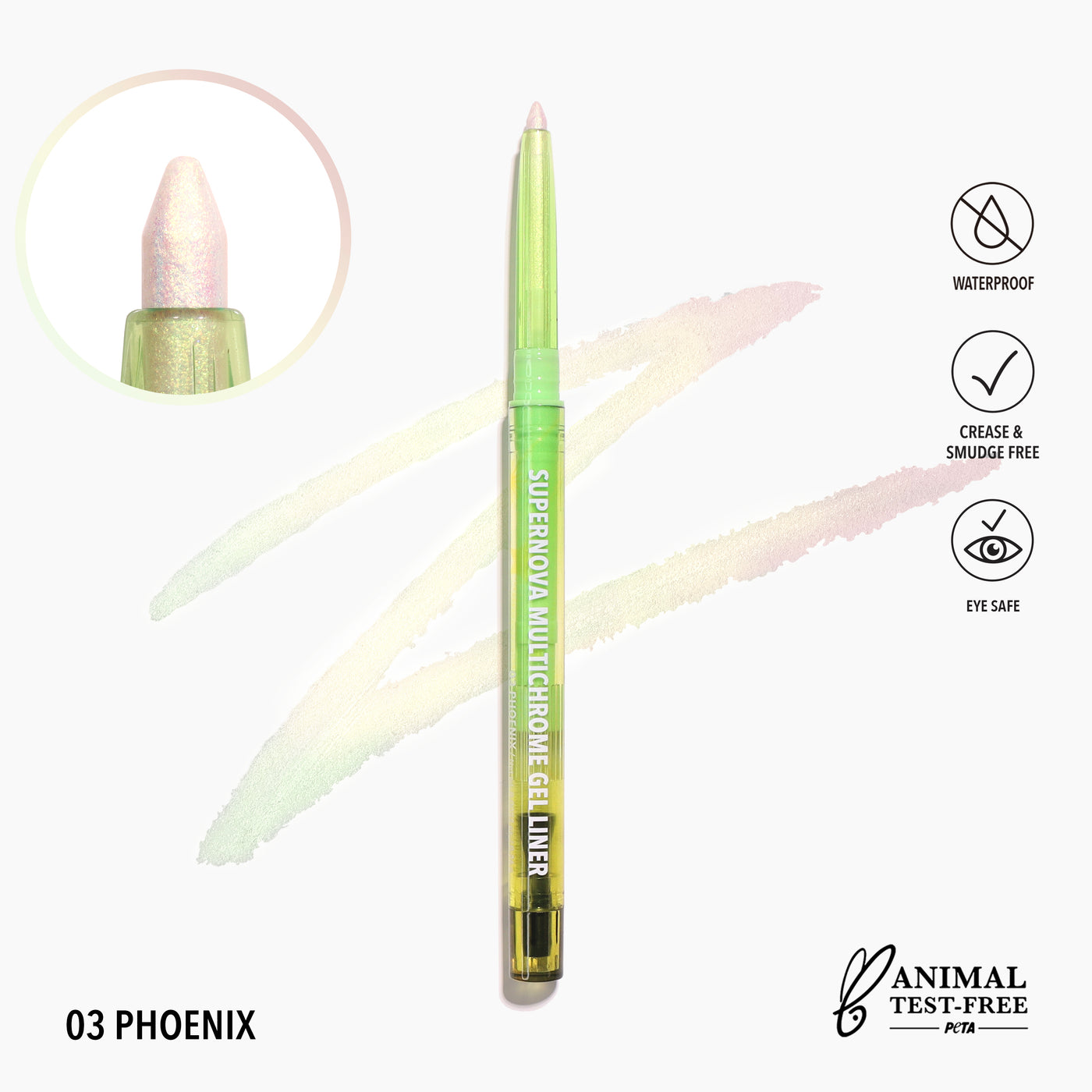 SUPERNOVA MULTICHROME GEL LINER - MOIRA BEAUTY