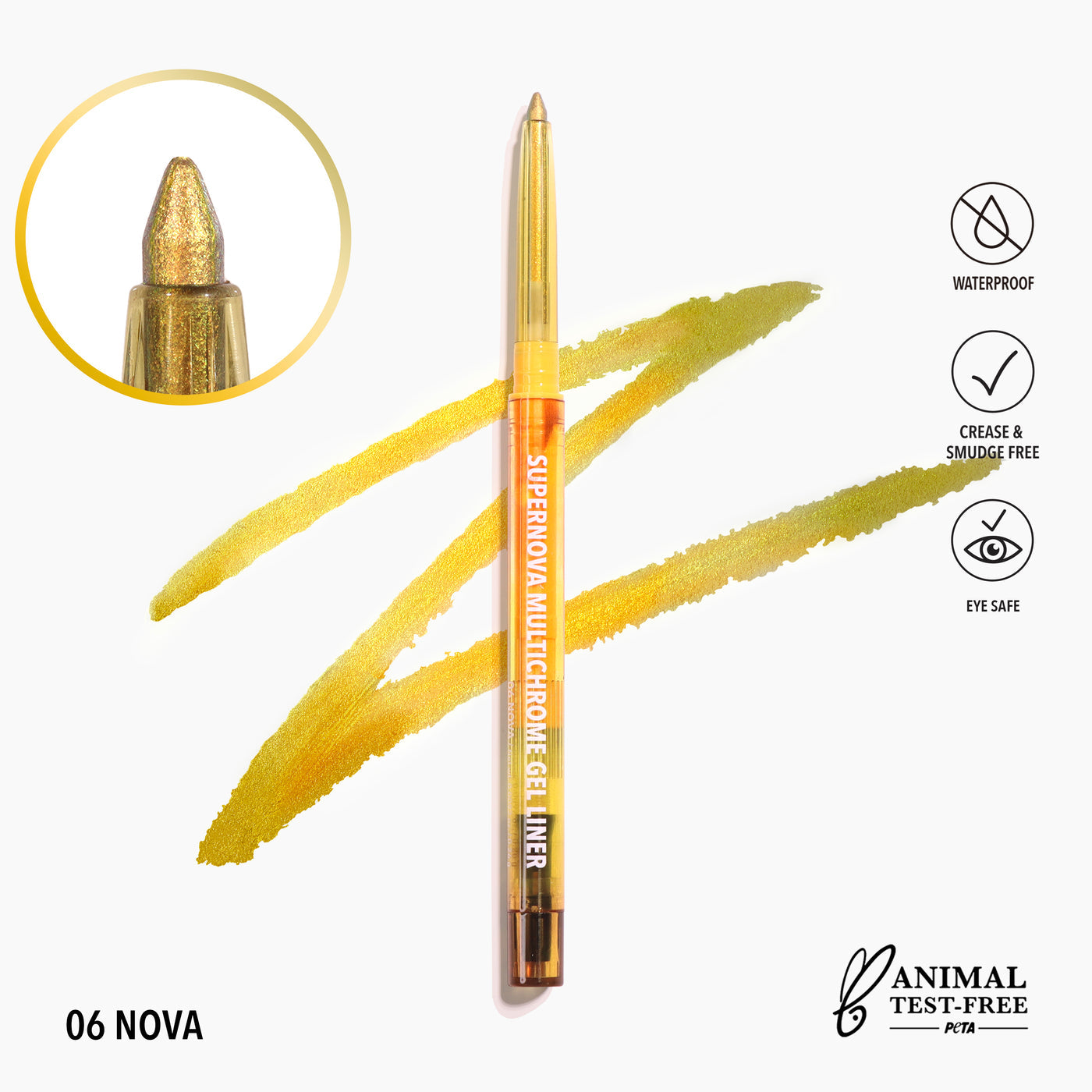 SUPERNOVA MULTICHROME GEL LINER - MOIRA BEAUTY