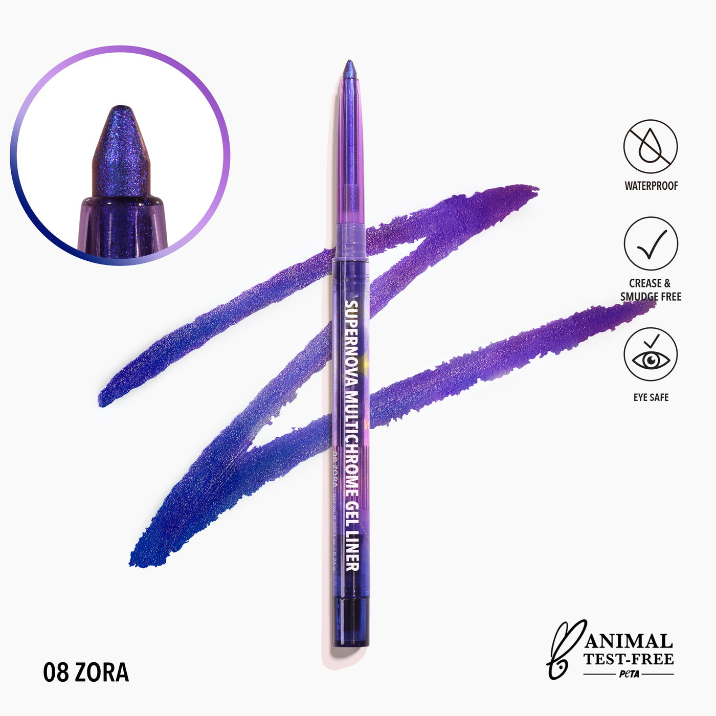 SUPERNOVA MULTICHROME GEL LINER - MOIRA BEAUTY