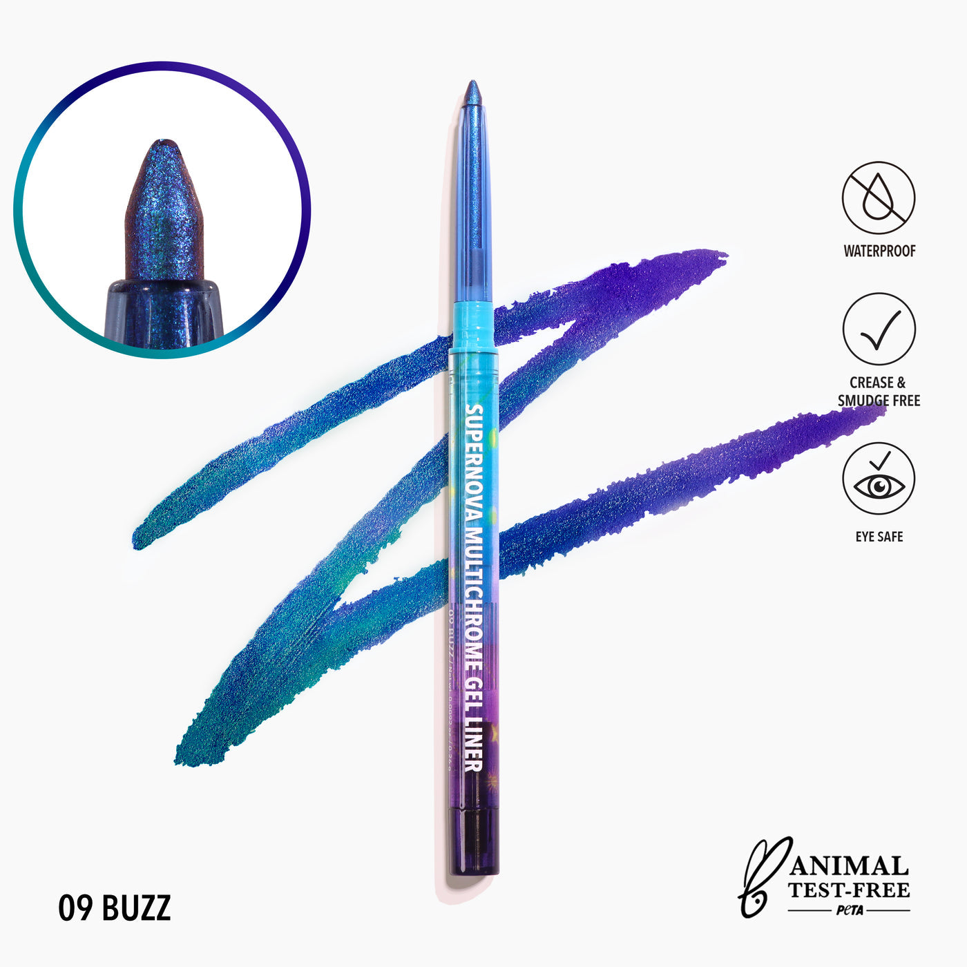 SUPERNOVA MULTICHROME GEL LINER - MOIRA BEAUTY