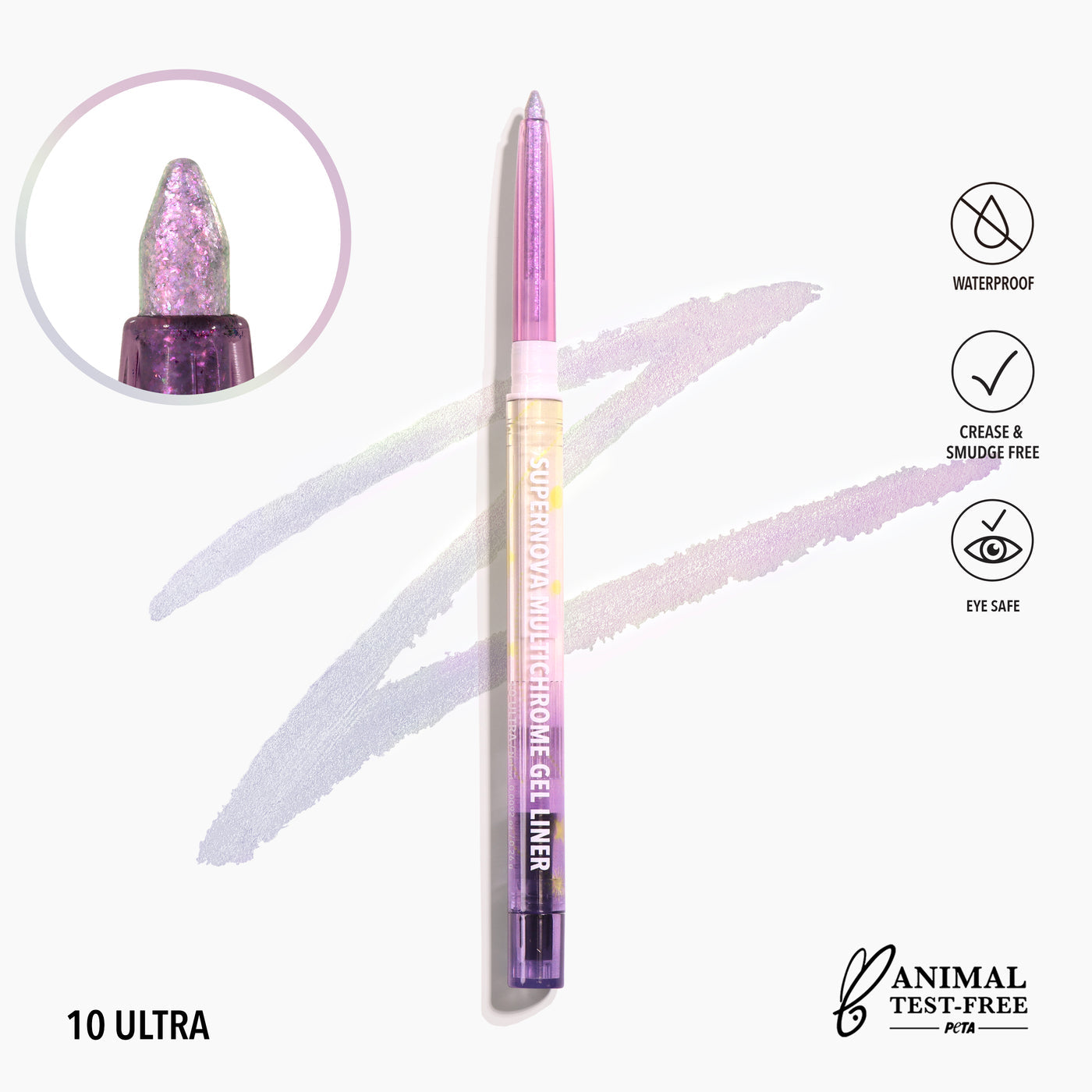 SUPERNOVA MULTICHROME GEL LINER - MOIRA BEAUTY