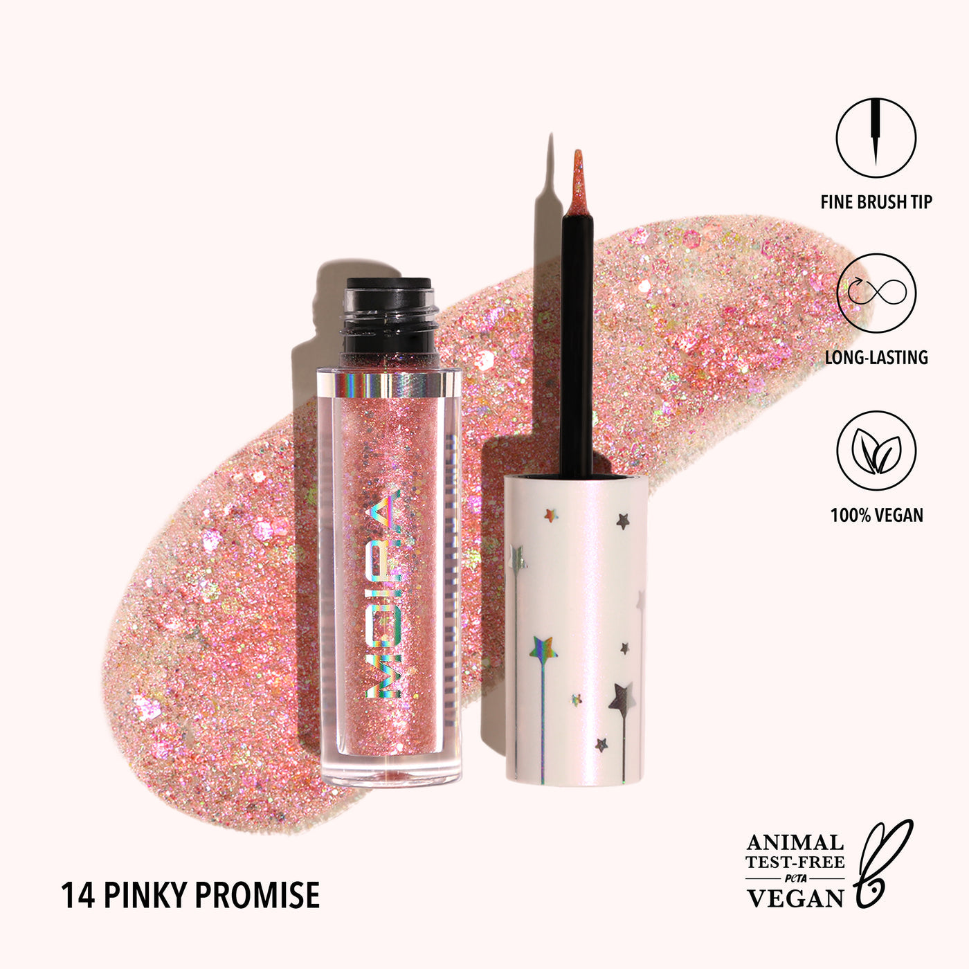 GLITTER GLITTER LINER - MOIRA BEAUTY