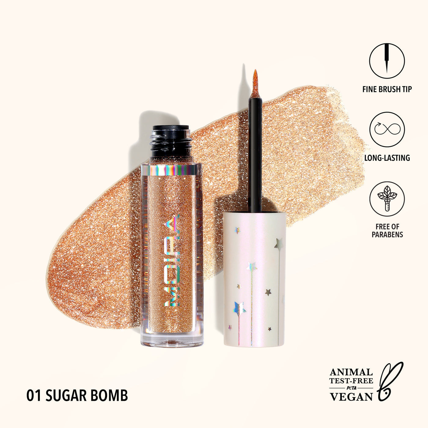 GLITTER GLITTER LINER - MOIRA BEAUTY