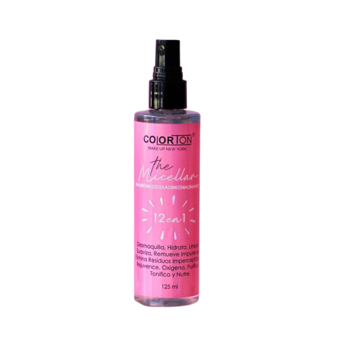 AGUA MICELAR: THE MICELLAR 12 EN 1 - COLORTON