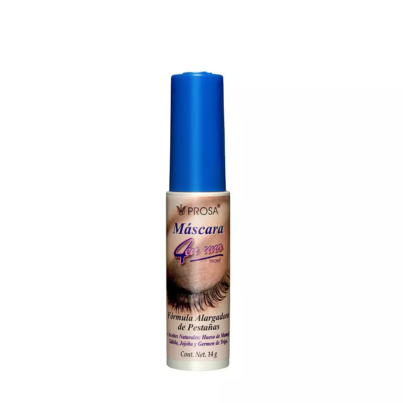 MASCARA PARA PESTAÑAS CLASICA AZUL 14 G - PROSA 4 EN 1