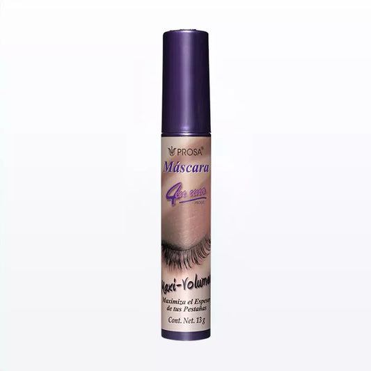 MASCARA PARA PESTAÑAS MAXI VOLUMEN 13 GR - PROSA 4 EN 1
