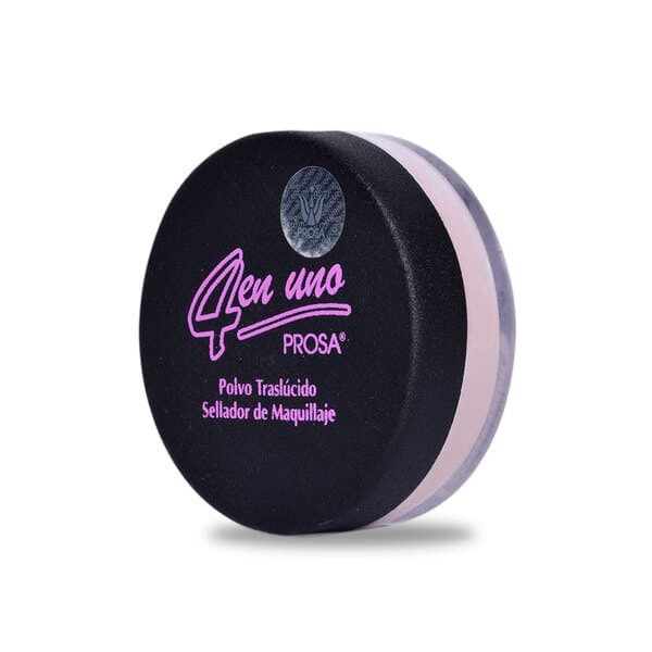 POLVO TRASLÚCIDO NATURAL 1 SELLADOR DE MAQUILLAJE - PROSA 4 EN 1