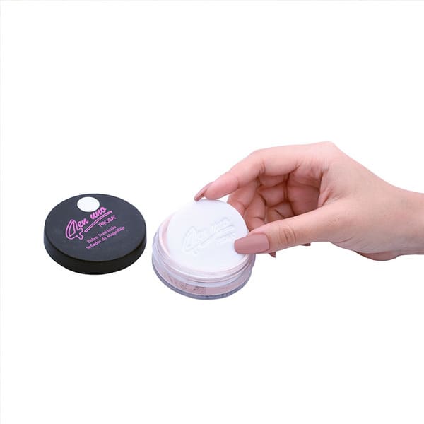 POLVO TRASLÚCIDO NATURAL 1 SELLADOR DE MAQUILLAJE - PROSA 4 EN 1
