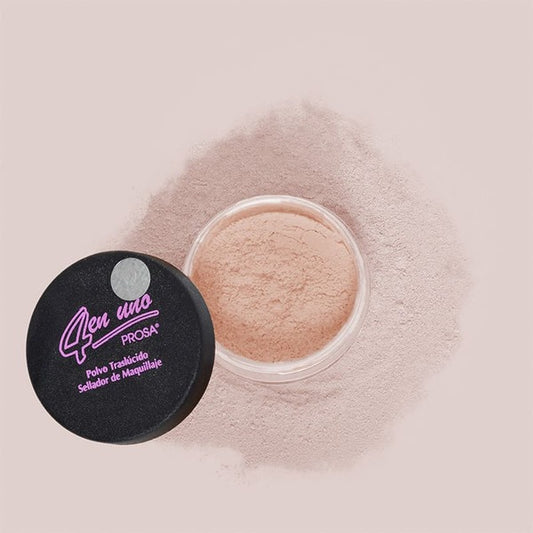 POLVO TRASLÚSCIDO NATURAL 2 SELLADOR DE MAQUILLAJE - PROSA 4 EN 1