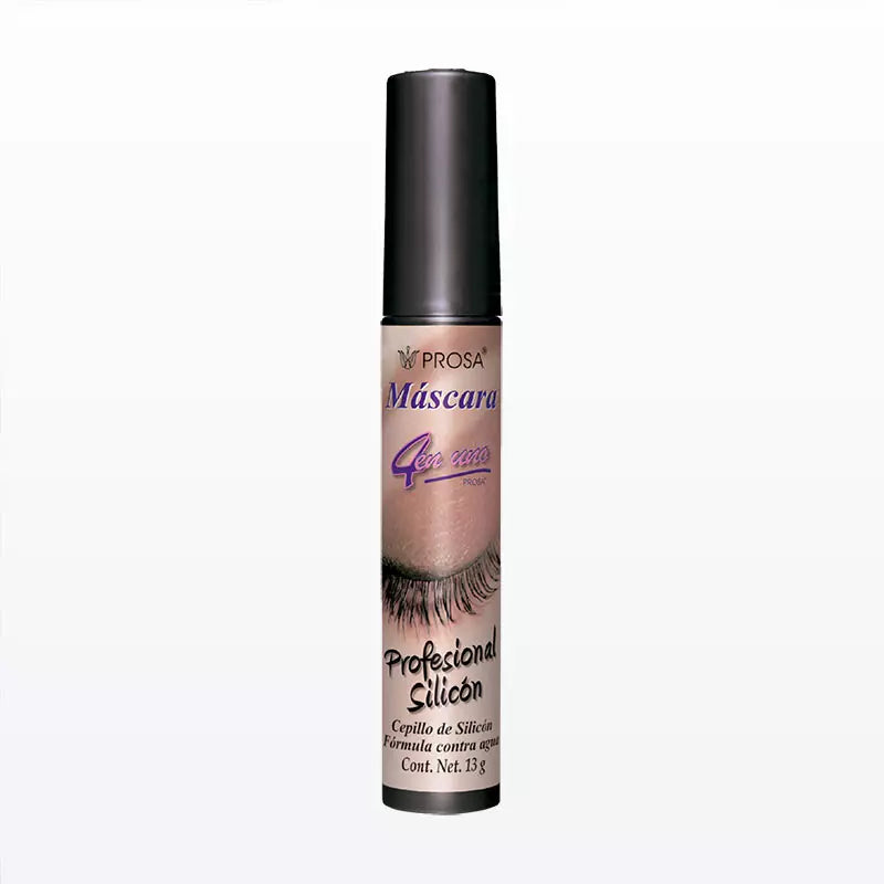 MASCARA PARA PESTAÑAS PROFESIONAL SILICON 13 G - PROSA 4 EN 1