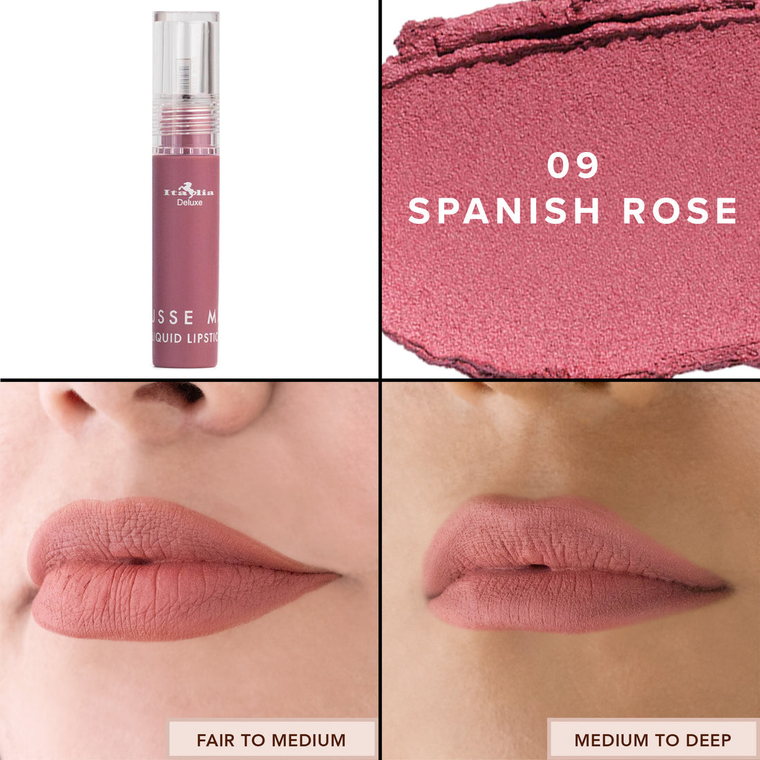 MOUSSE MATTE LIQUID LIPSTICK - ITALIA DELUXE
