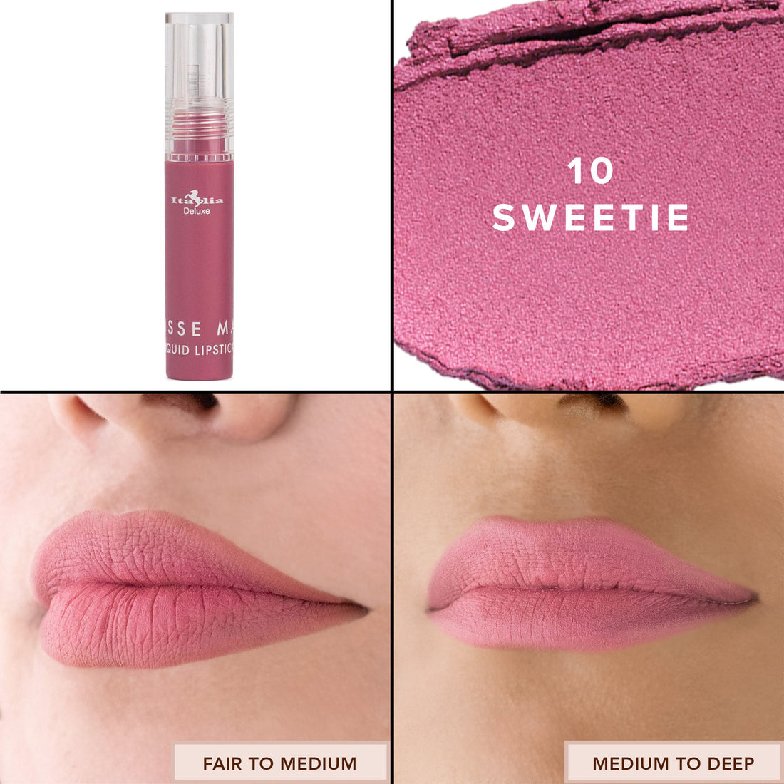 MOUSSE MATTE LIQUID LIPSTICK - ITALIA DELUXE