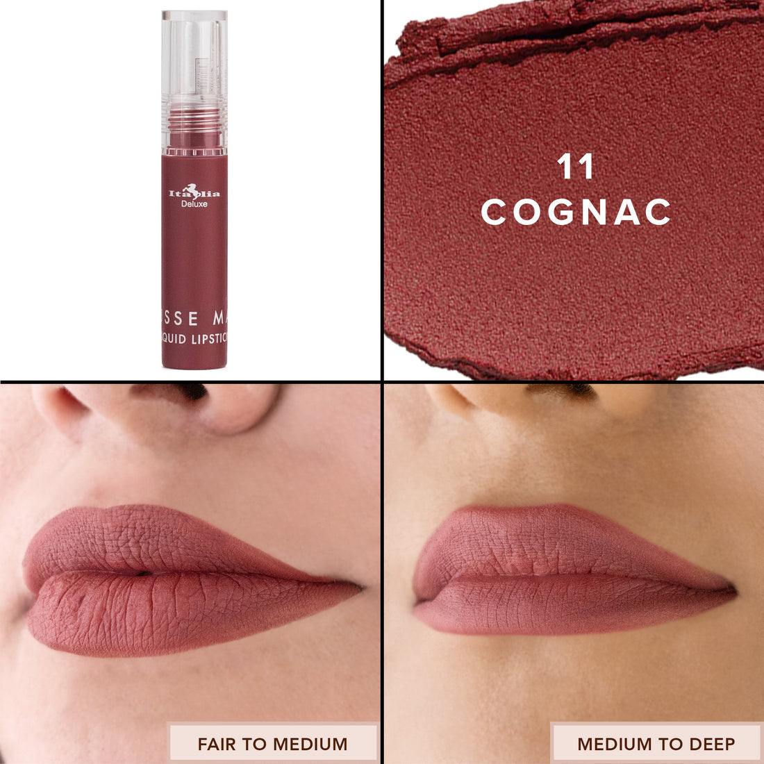 MOUSSE MATTE LIQUID LIPSTICK - ITALIA DELUXE