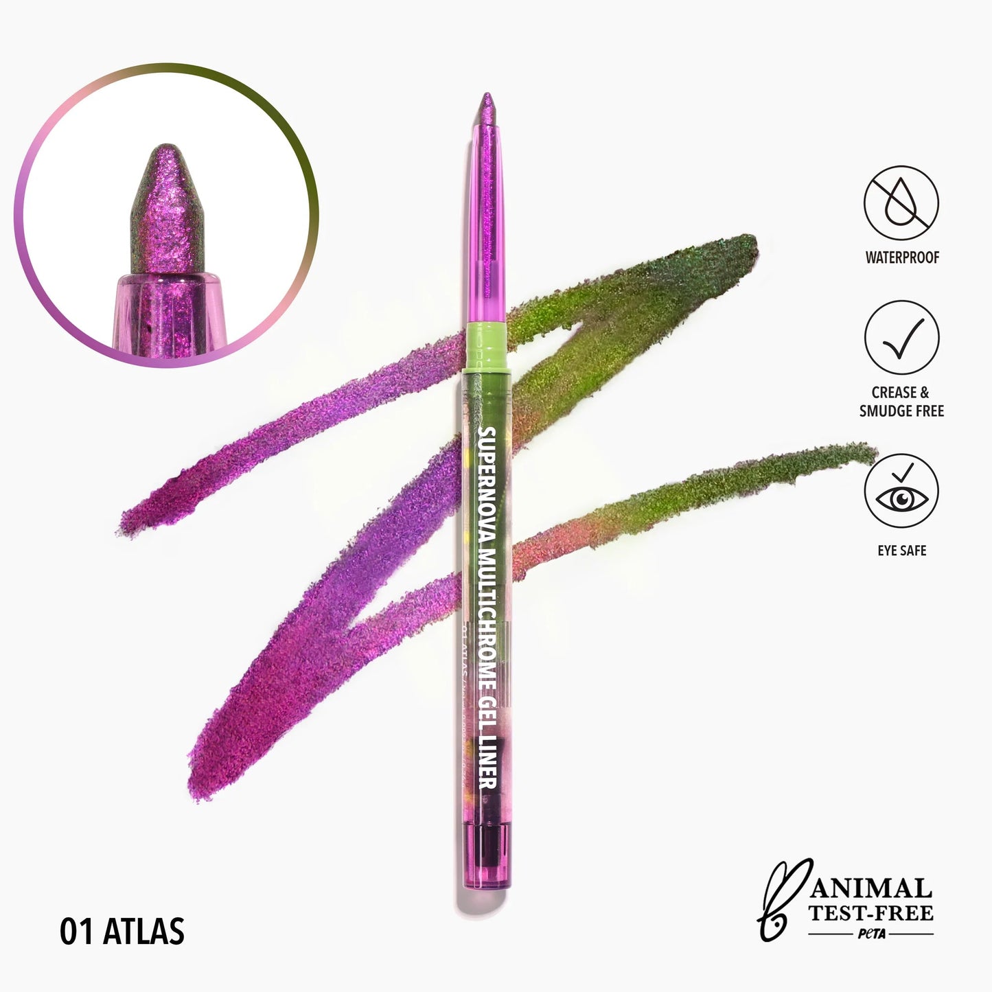 SUPERNOVA MULTICHROME GEL LINER - MOIRA BEAUTY