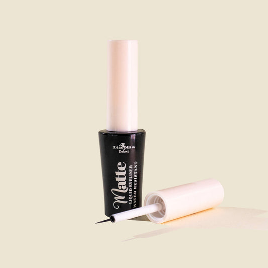 DELINEADOR OJOS MATTE BLACK LIQUID EYELINER - ITALIA DELUXE