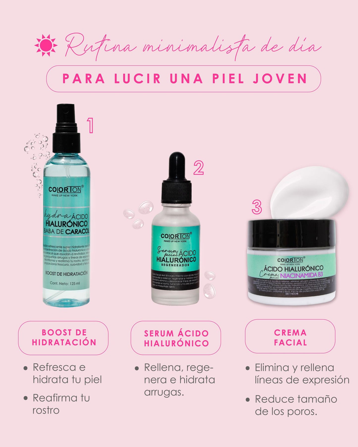HYDRA ÁCIDO HIALURÓNICO 125 ML - COLORTON