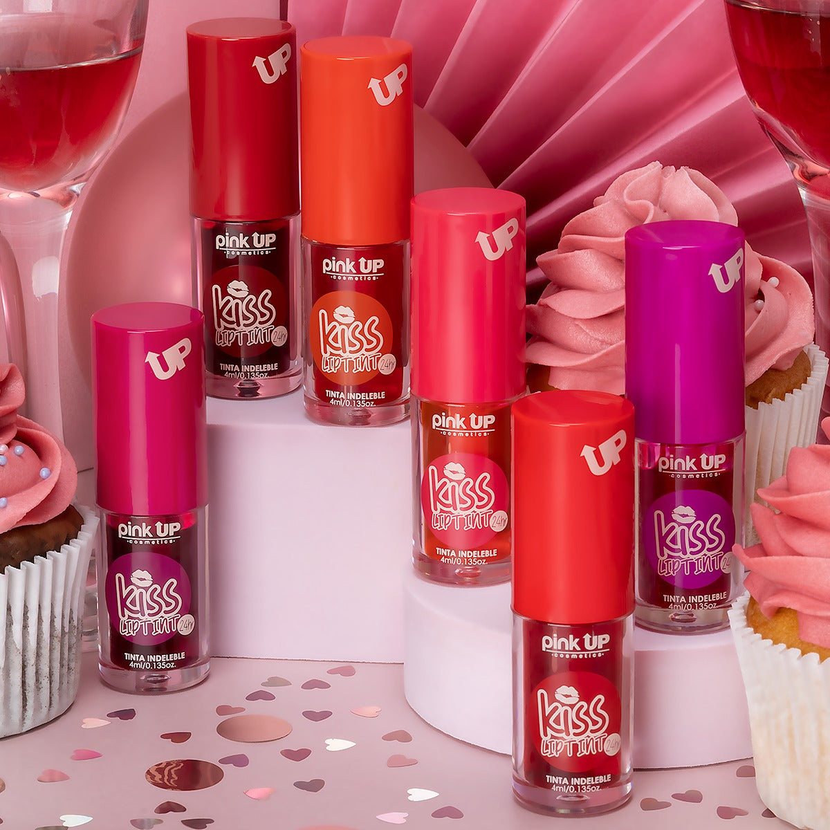 KISS LIP TINT - PINK UP