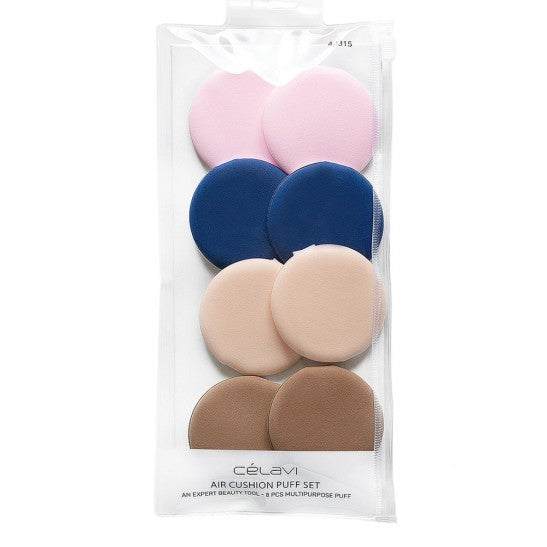 BORLA CUSHION PUFF 8 PIEZAS CÉLAVI