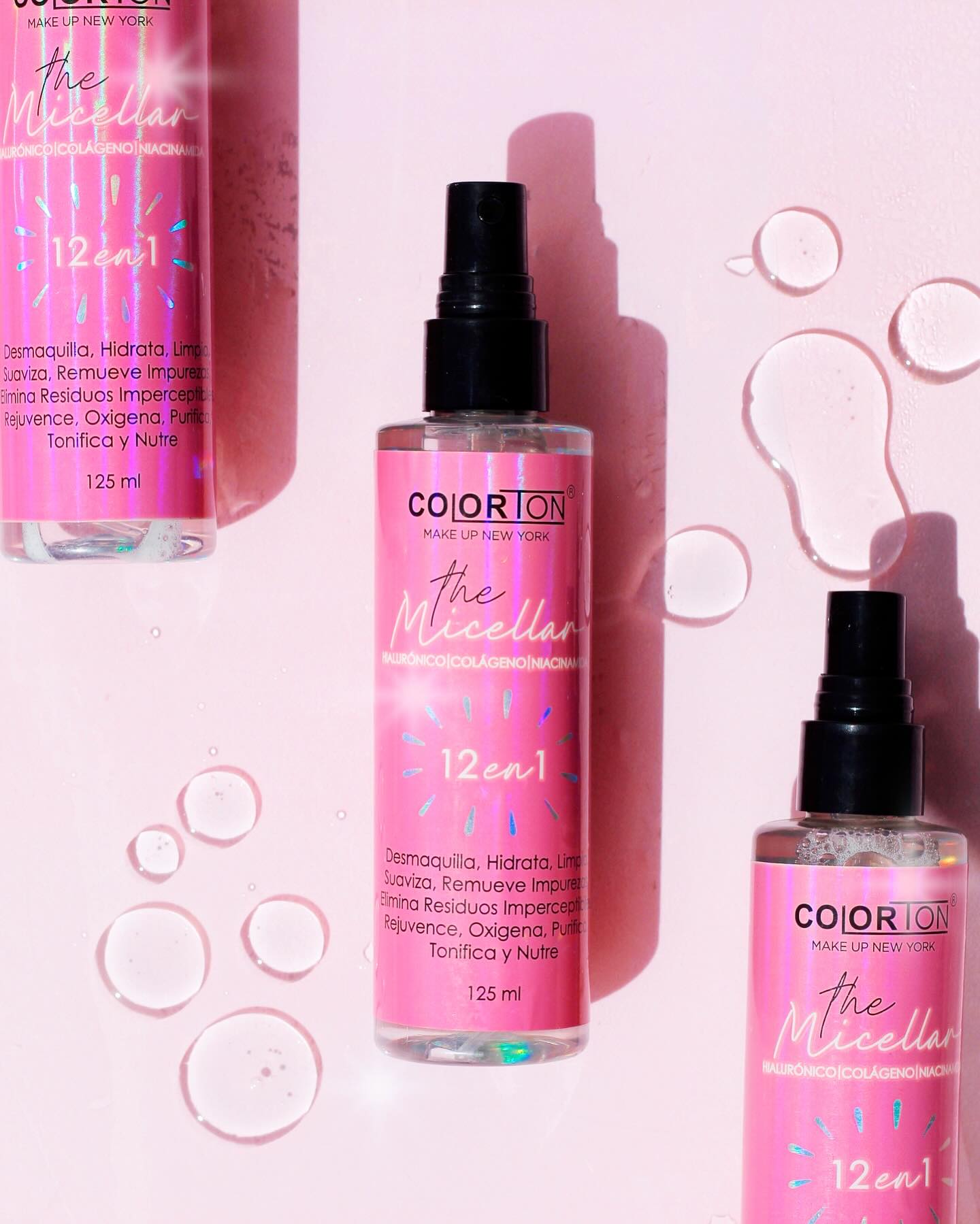 AGUA MICELAR: THE MICELLAR 12 EN 1 - COLORTON