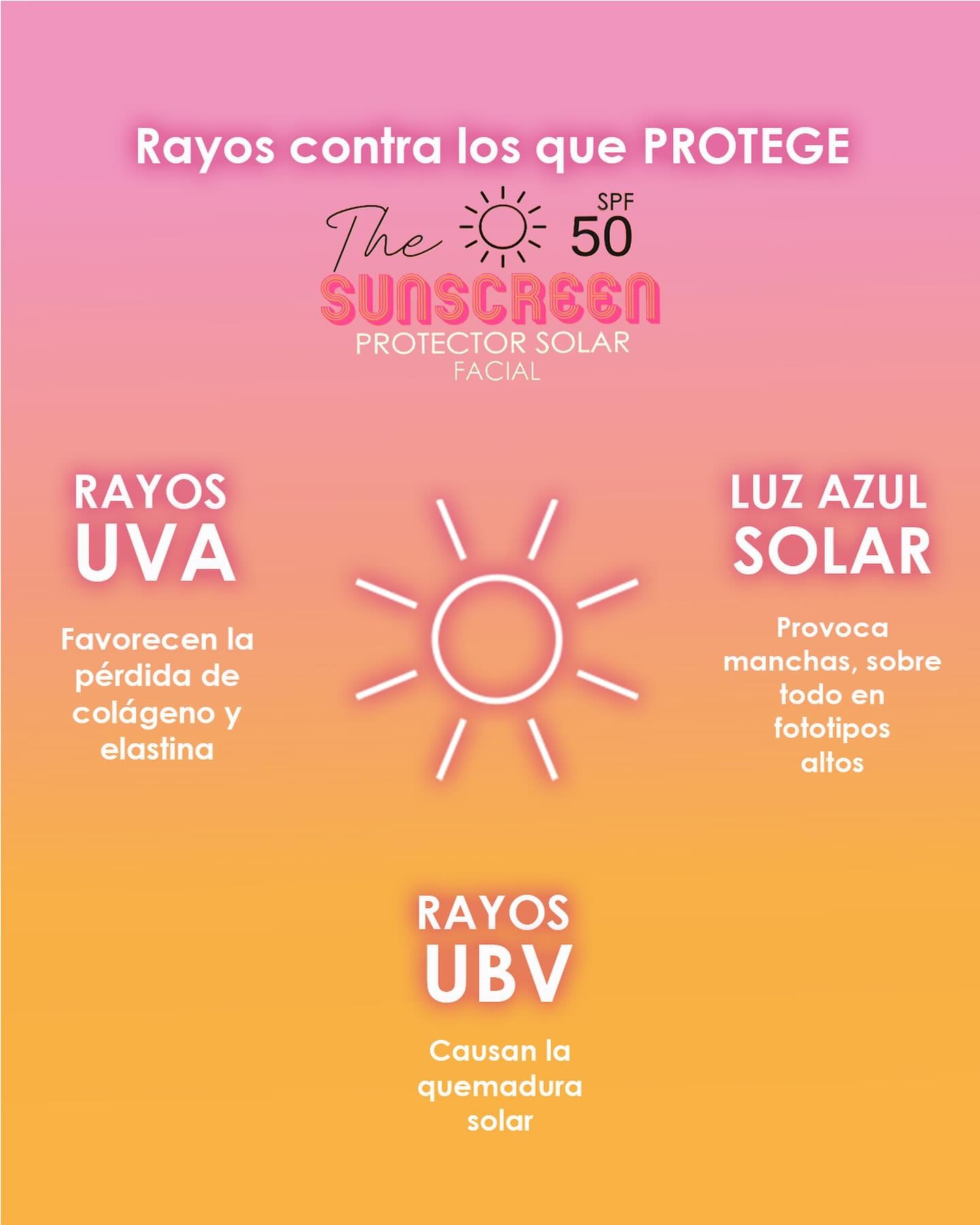 PROTECTOR SOLAR FACIAL: THE SUNSCREEN 50 SPF - COLORTON