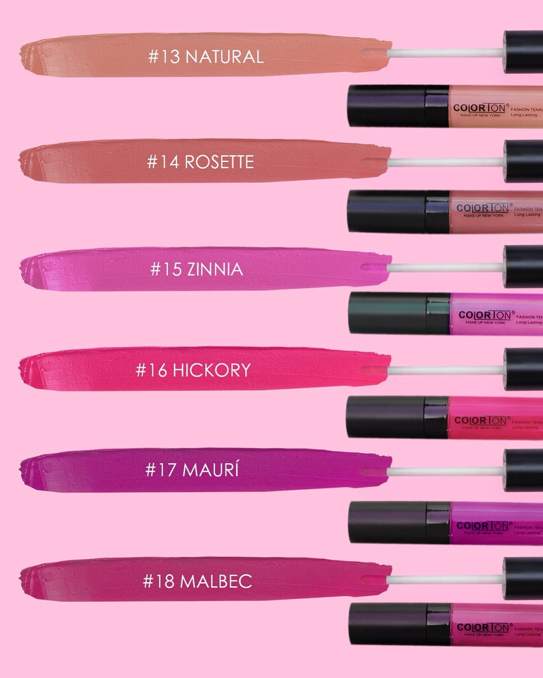 LABIAL LIQUIDO INDELEBLE MATTE COLORTON