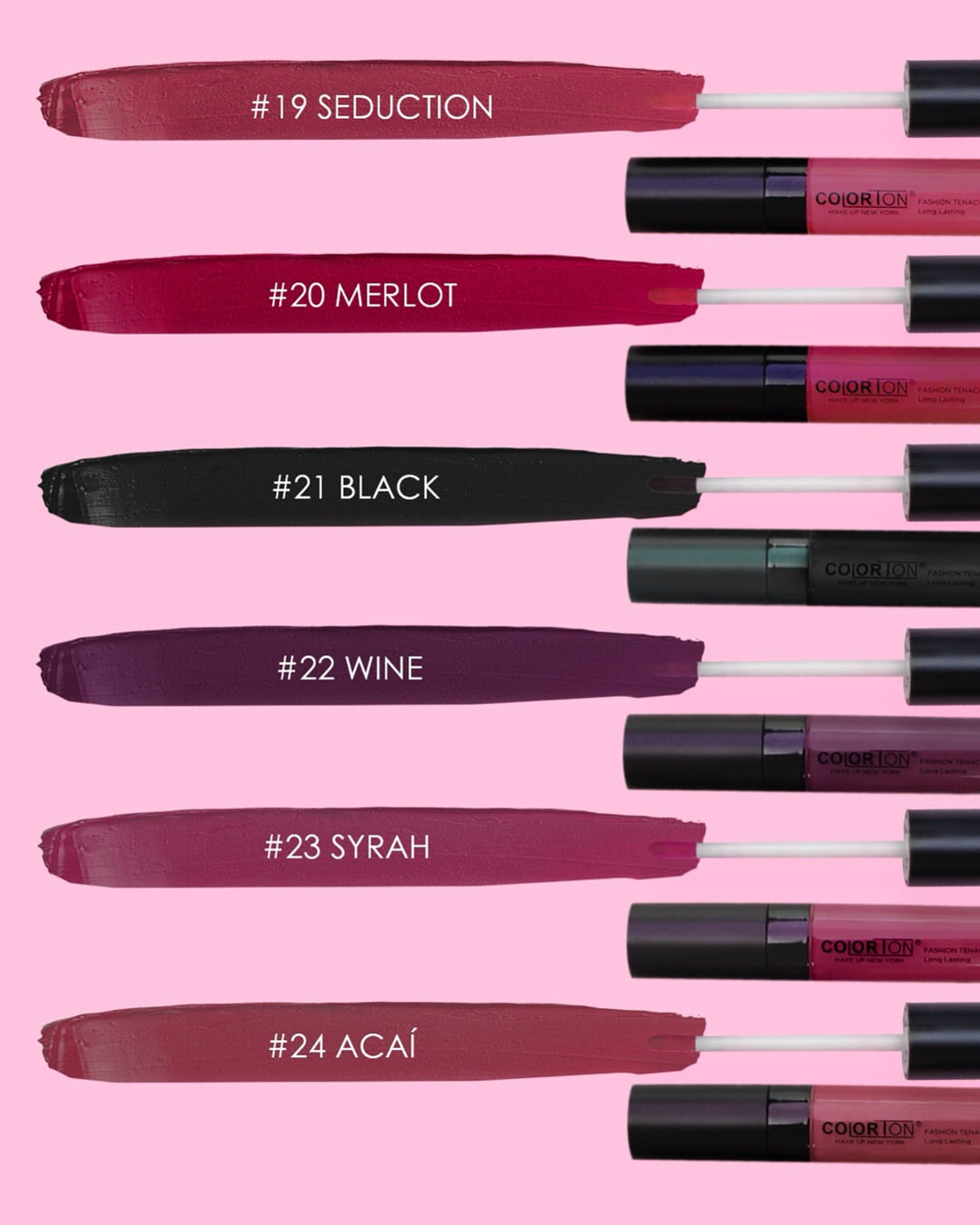 LABIAL LIQUIDO INDELEBLE MATTE COLORTON