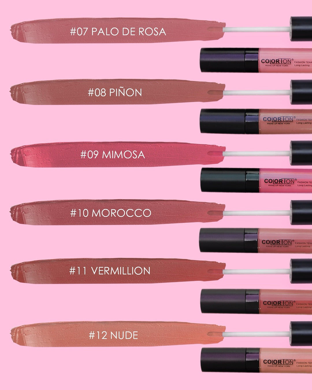 LABIAL LIQUIDO INDELEBLE MATTE COLORTON