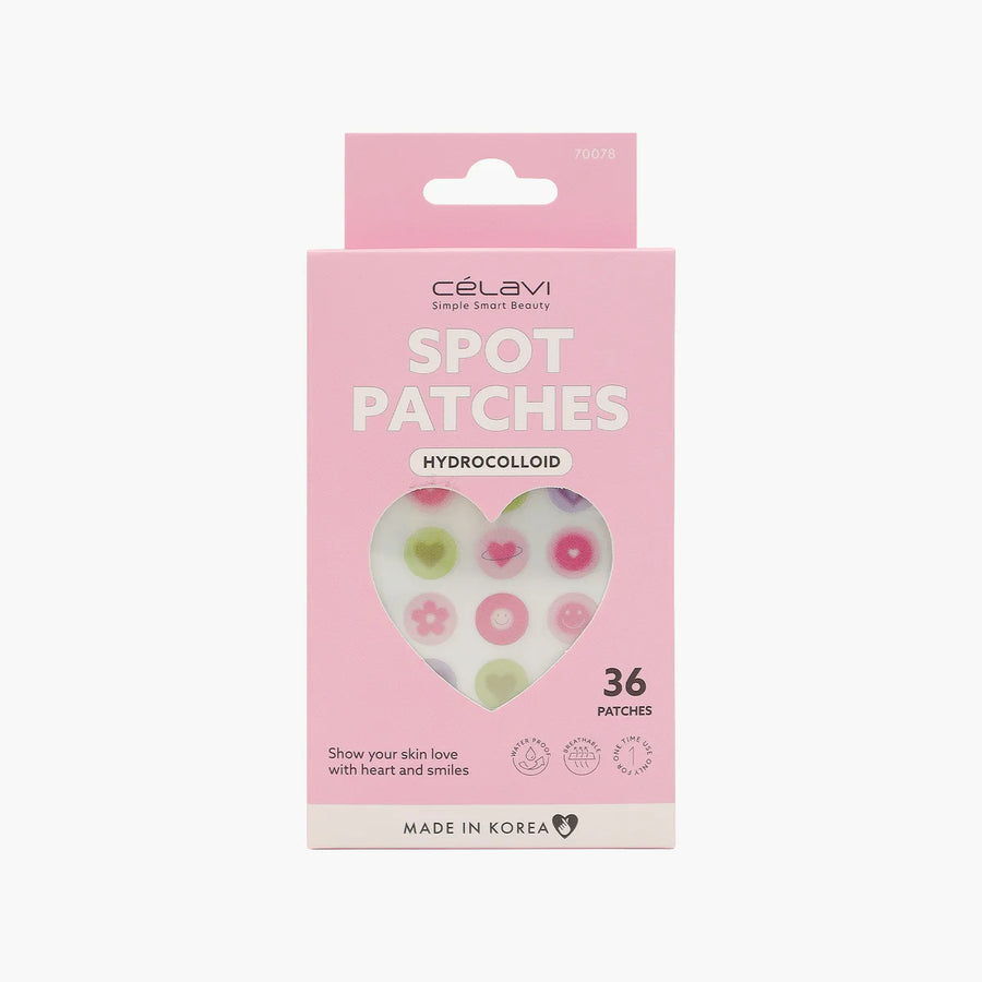 ACNE SPOT PATCHES LOVE & SMILE 36 PIEZAS CÉLAVI