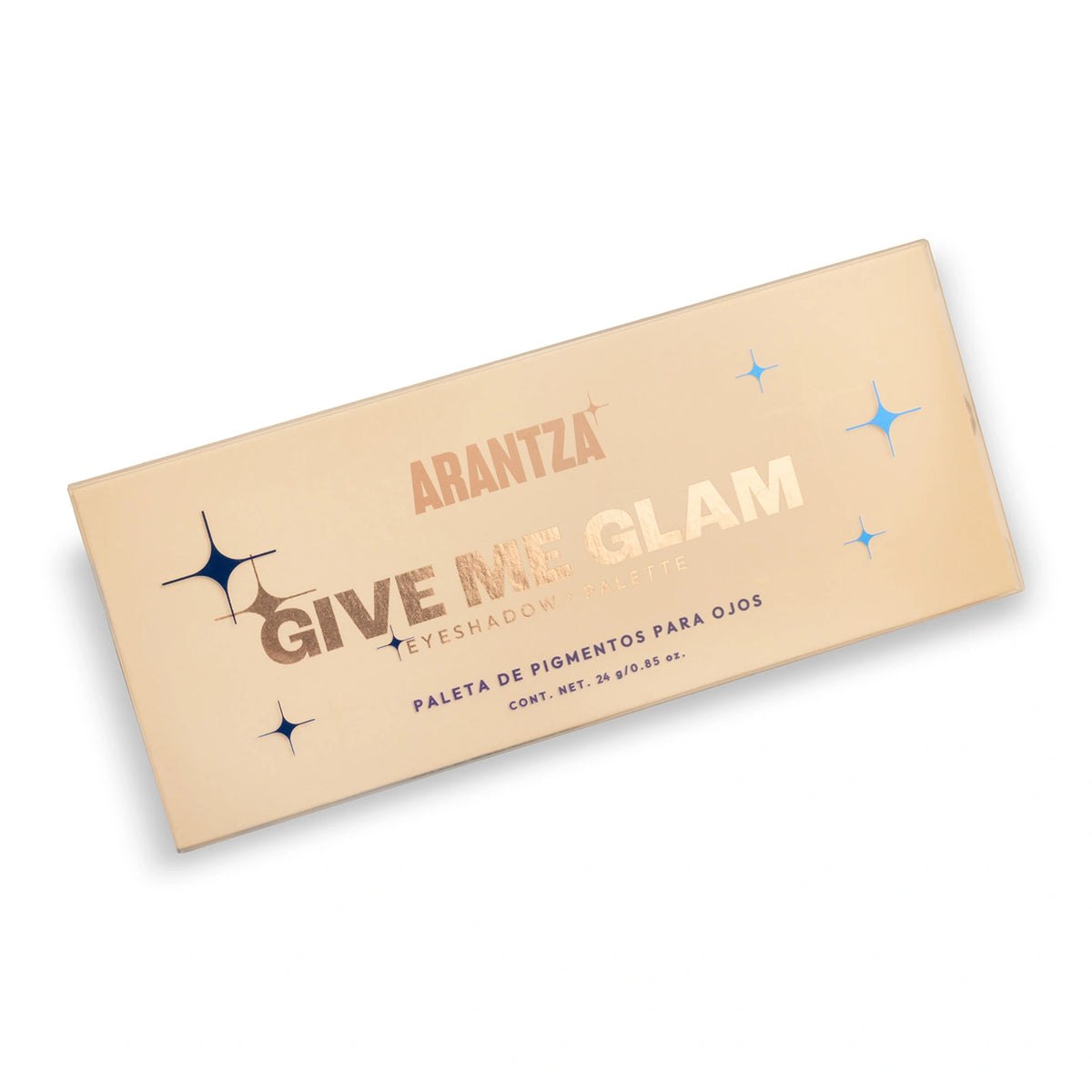PALETA DE SOMBRAS GIVE ME GLAM ARANTZA COSMETICS
