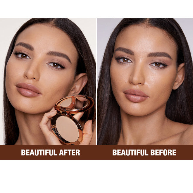 MINI AIRBRUSH FLAWLESS FINISH SETTING POWDER 02 MEDIUM - CHARLOTTE TILBURY