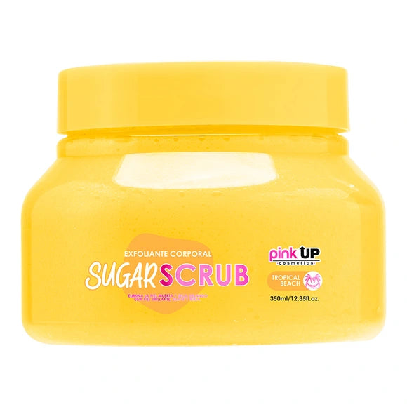 SUGAR SCRUB TROPICAL BEACH PINK UP