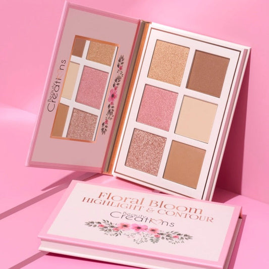 PALETA DE CONTORNOS FLORAL BLOOM - BEAUTY CREATIONS