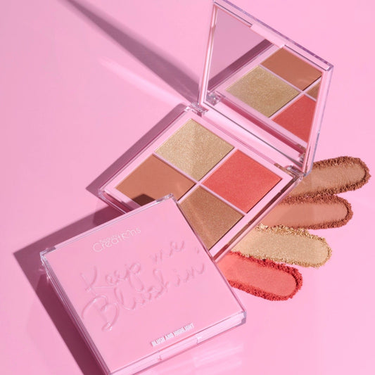 PALETA DE RUBORES "@NIGHT" KEEP ME BLUSHIN - BEAUTY CREATIONS