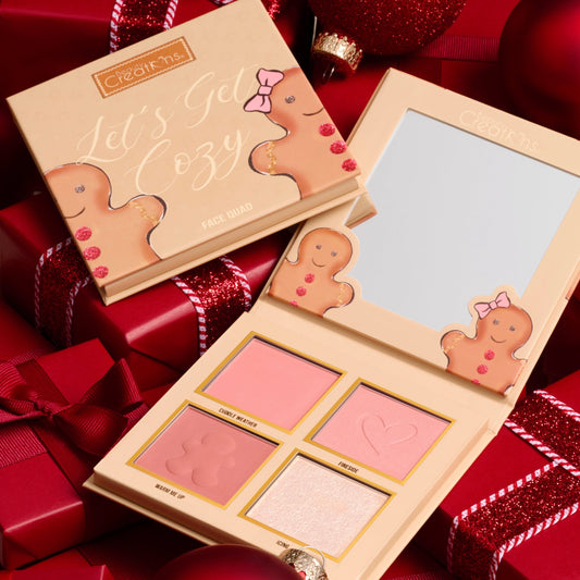 PALETA DE ROSTRO FACE QUAD LET'S GET COZY - BEAUTY CREATIONS