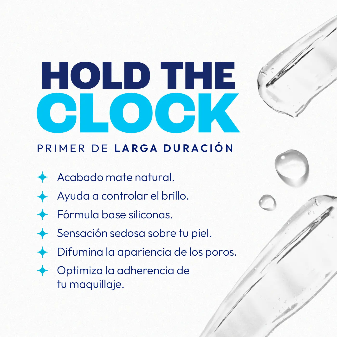 HOLD THE CLOCK PRIMER LARGA DURACIÓN ARANTZA COSMETICS