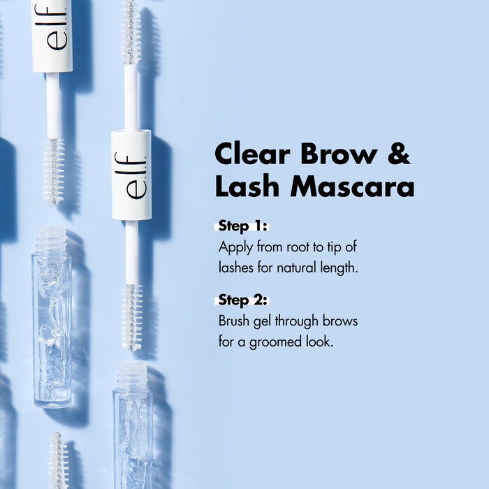 CLEAR BROW & LASH MASCARA PACK 2 ELF COSMETICS