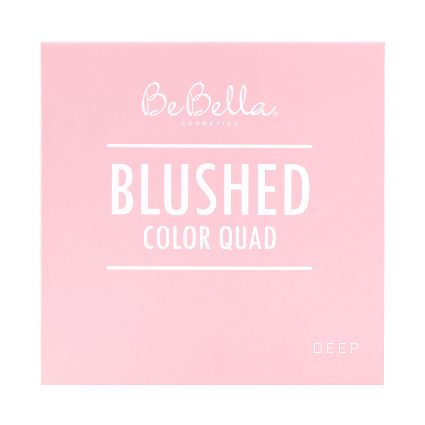 PALETA DE RUBORES DEEP BLUSHED COLOR SQUAD - BEBELLA COSMETICS